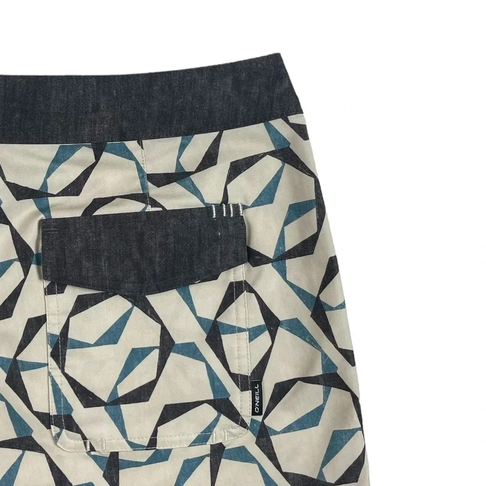 SH465 Mens O’Neill HyperFreak Surfing Brand Beach Stretch Board Shorts 34
